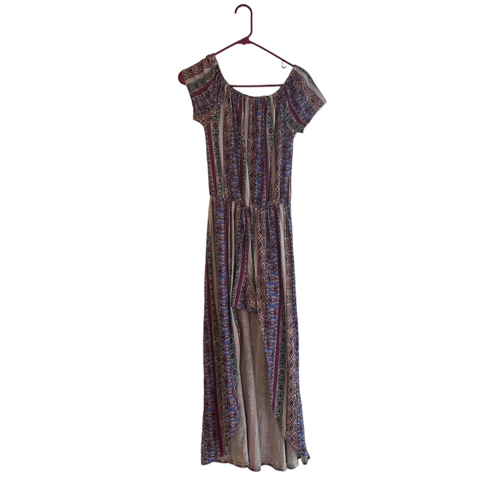 Kristin Nicole romper high low dress size medium